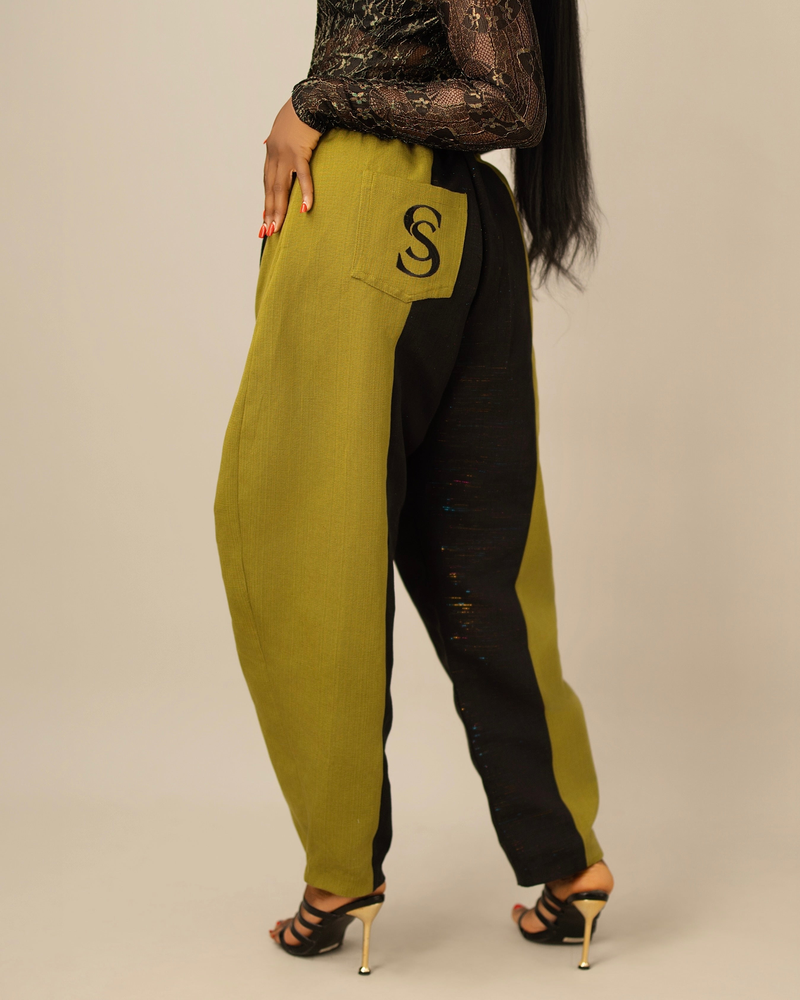 Ayo Barel Aso-Oke Pant