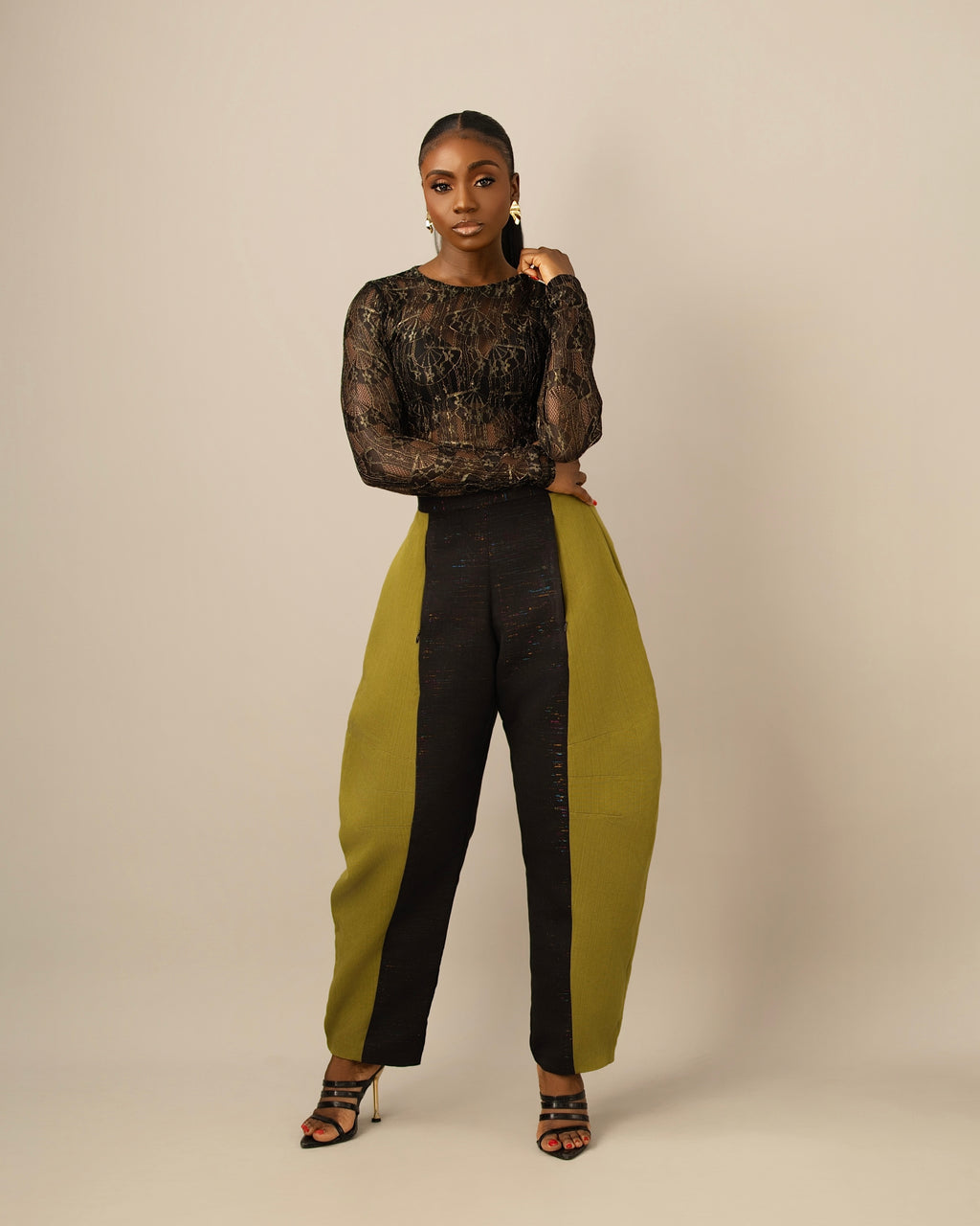 Ayo Barel Aso-Oke Pant