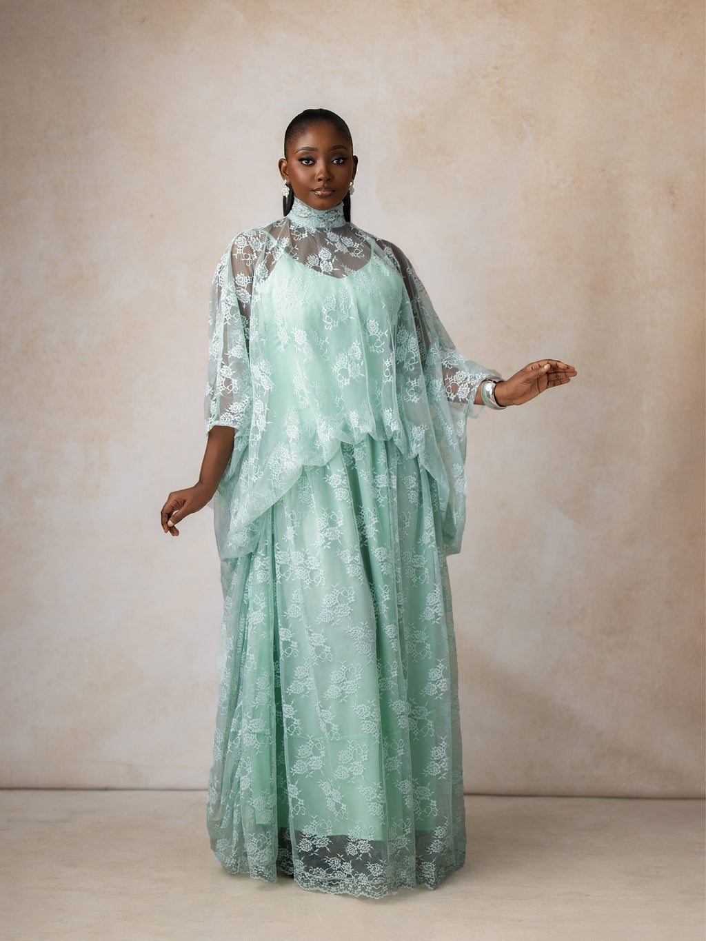 Halo Lace Maxi Dress