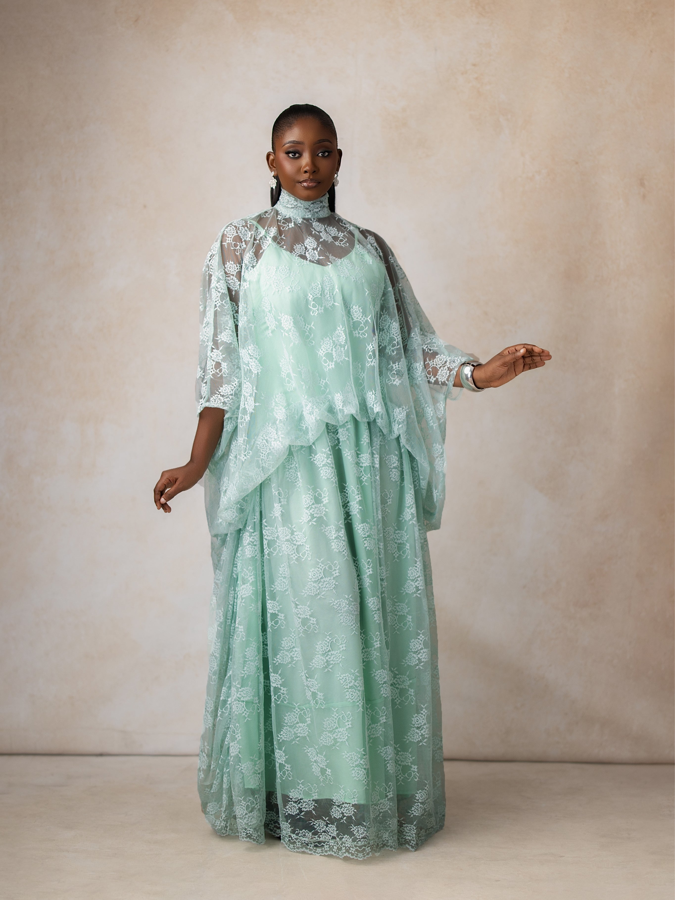 Halo Lace Maxi Dress