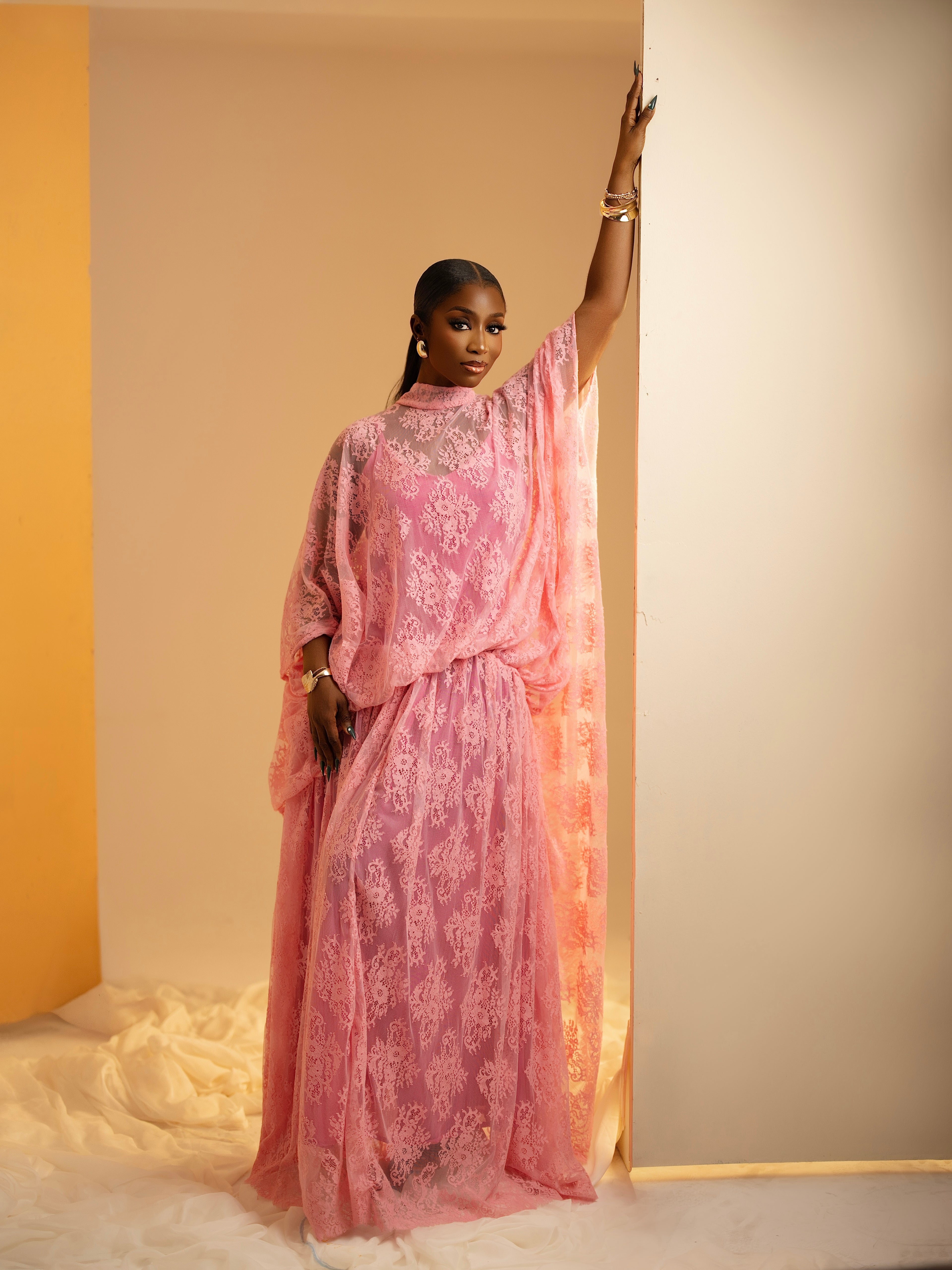Halo Lace Maxi Dress