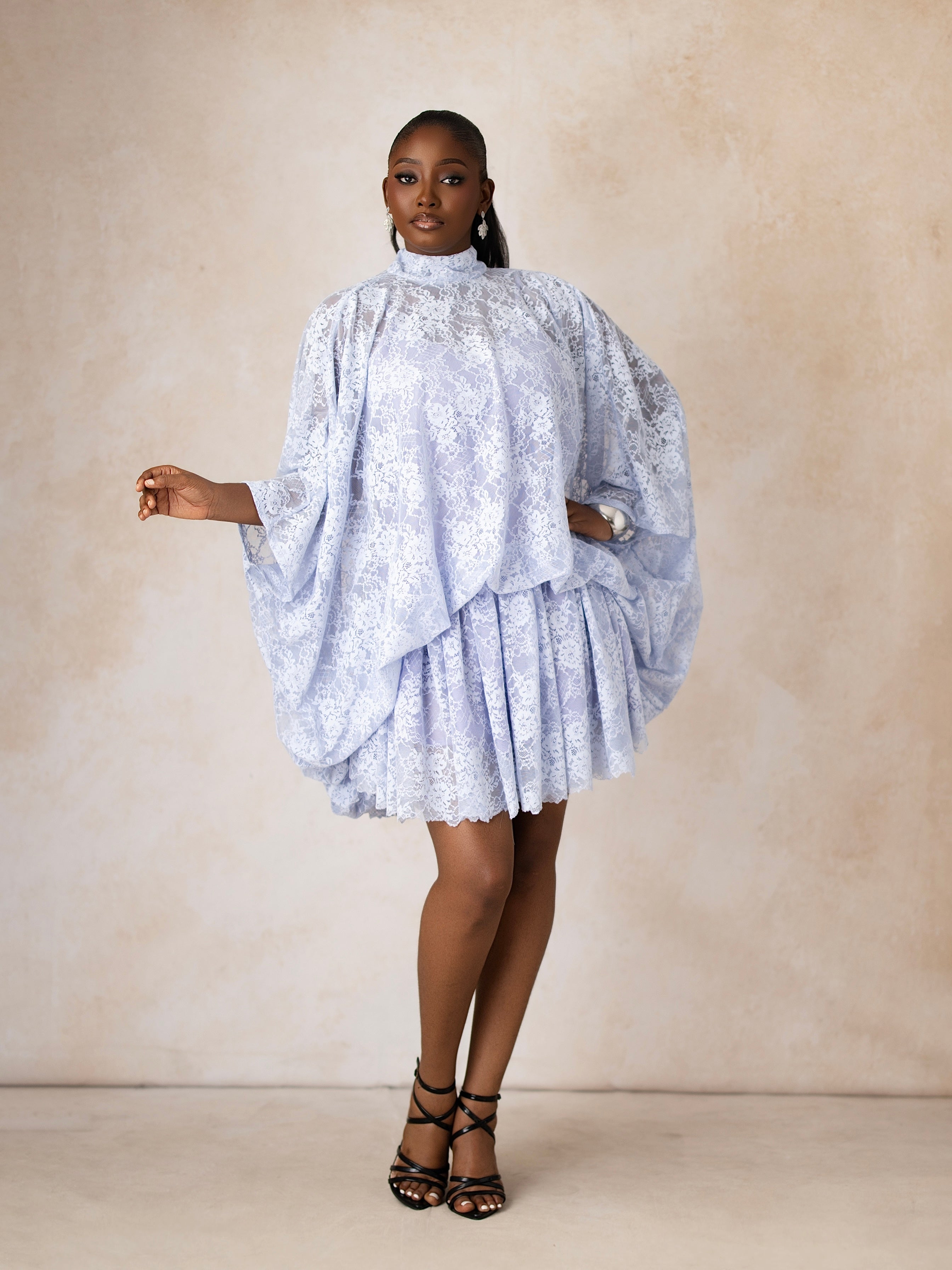 Halo Lace Mini Dress