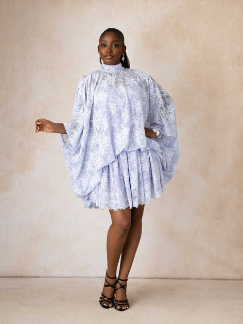 Halo Lace Mini Dress