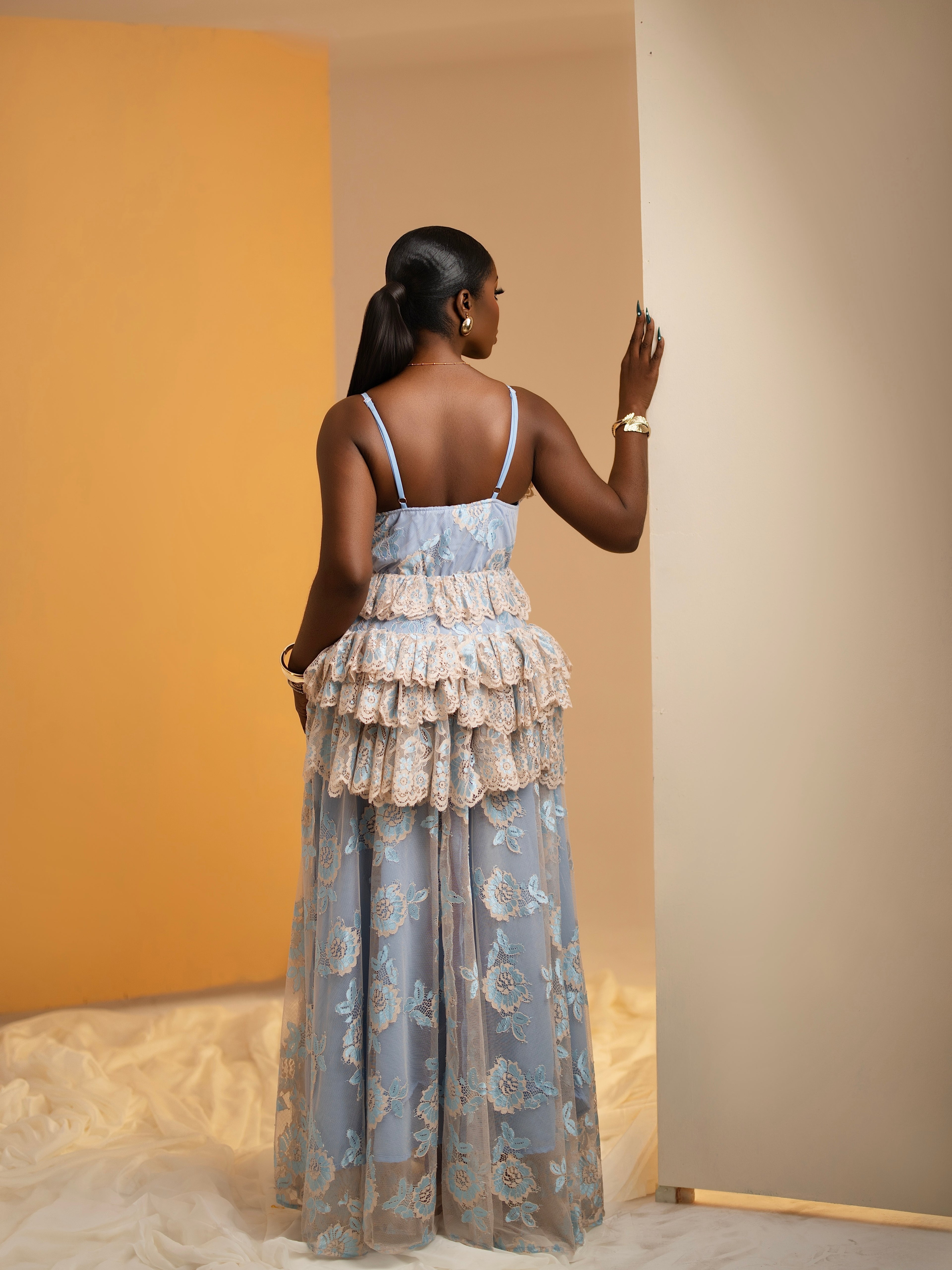 Lumina Lace Maxi Dress