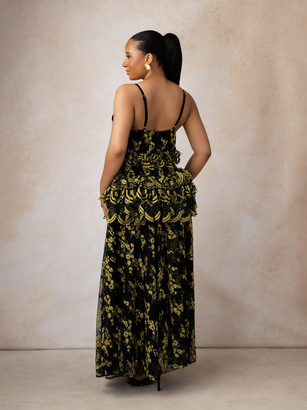 Lumina Lace Maxi Dress