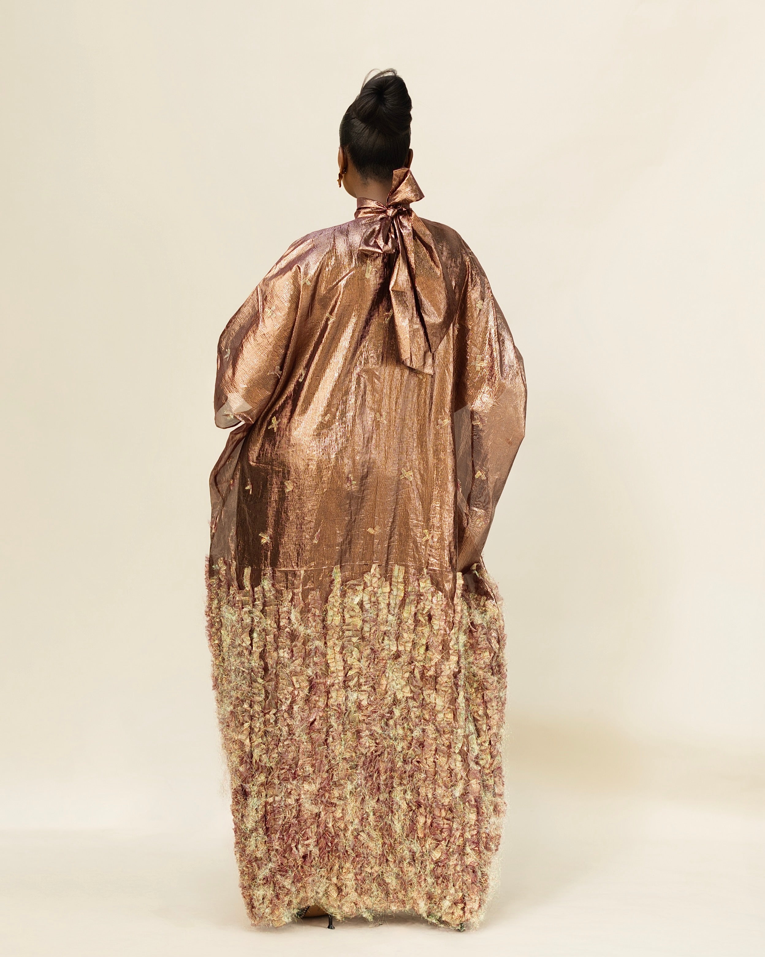Lumina Metallic Kaftan