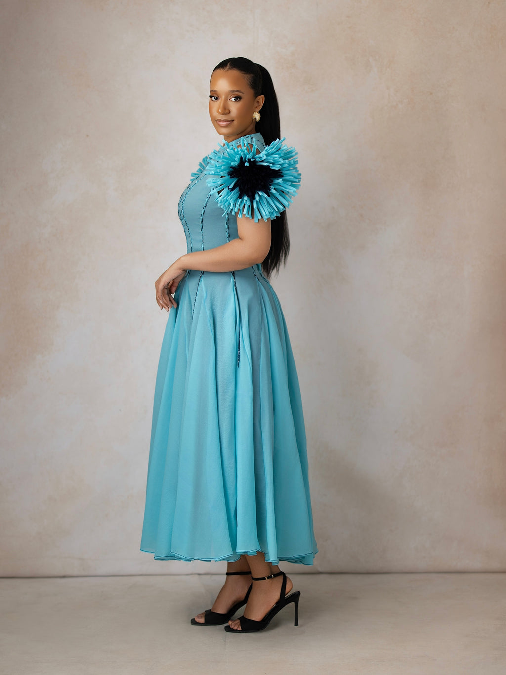 Maris Bloom Midi Dress