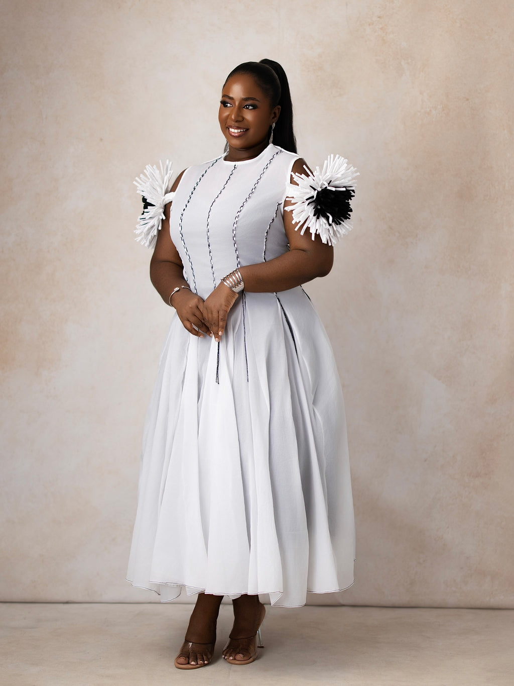 Maris Bloom Midi Dress
