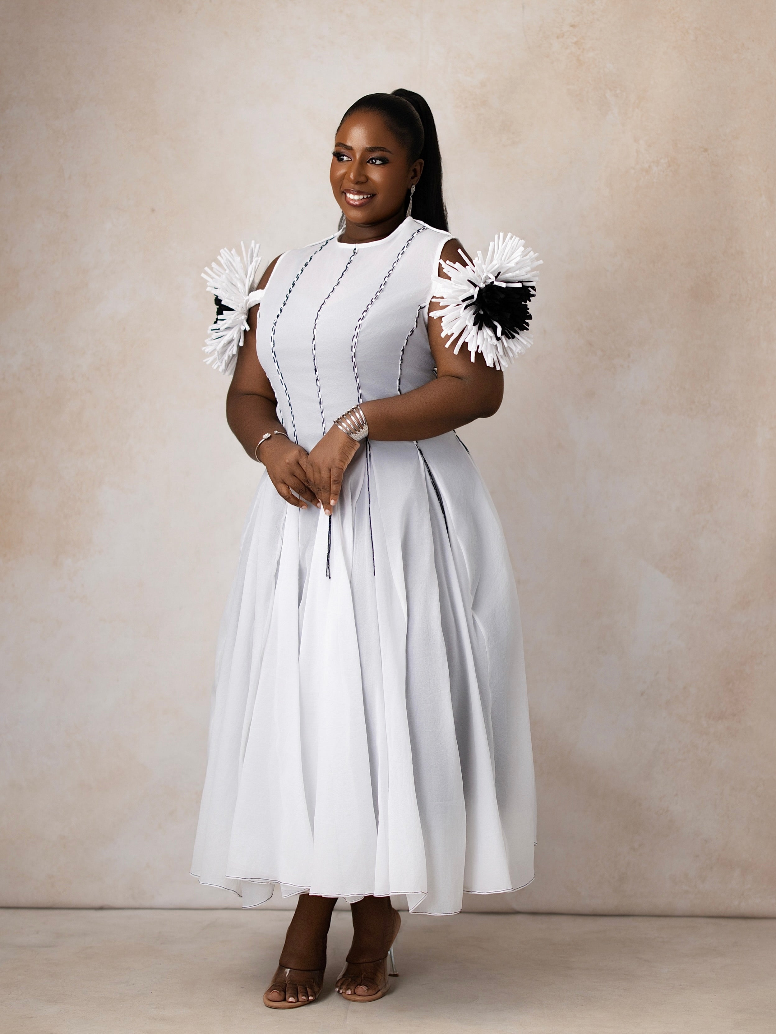 Maris Bloom Midi Dress